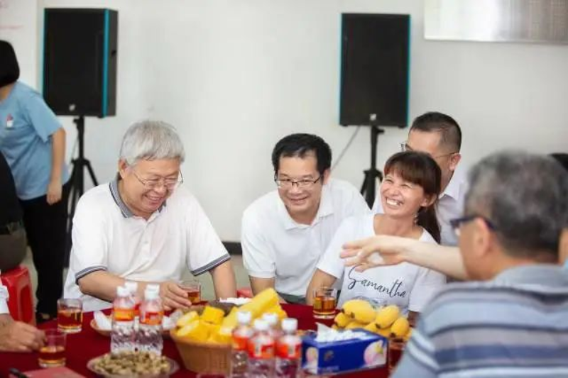 调研组了解汇丰•海惠广东恩平项目情况。恩平市农业农村局 提供 图片