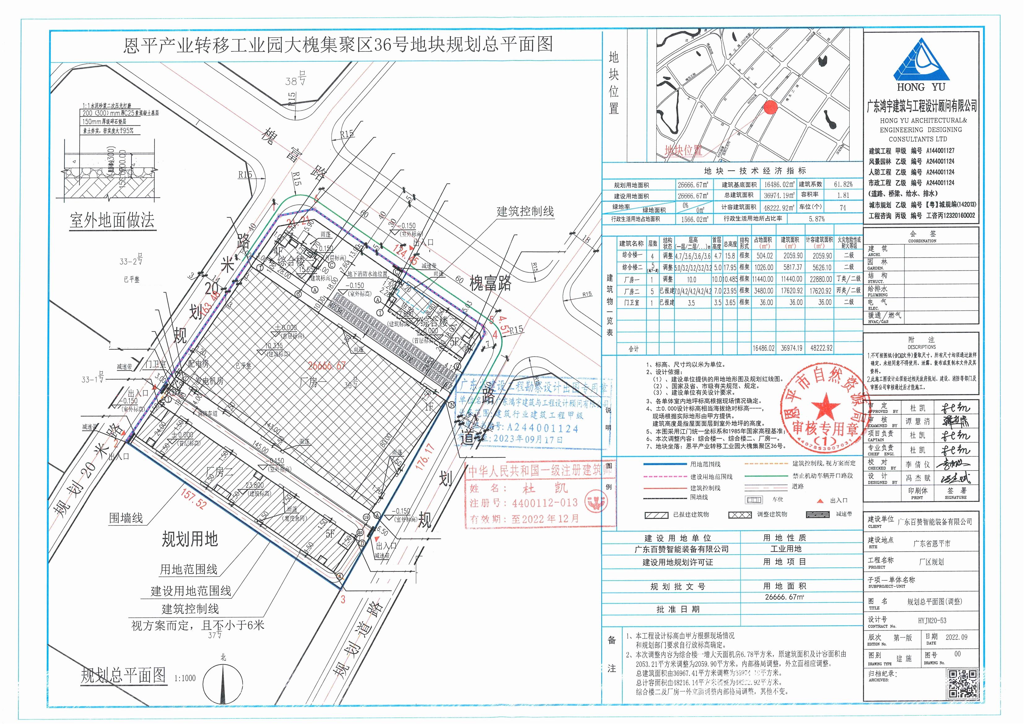 【批后公告】恩平产业转移工业园大槐集聚区36号总平面图_00.jpg
