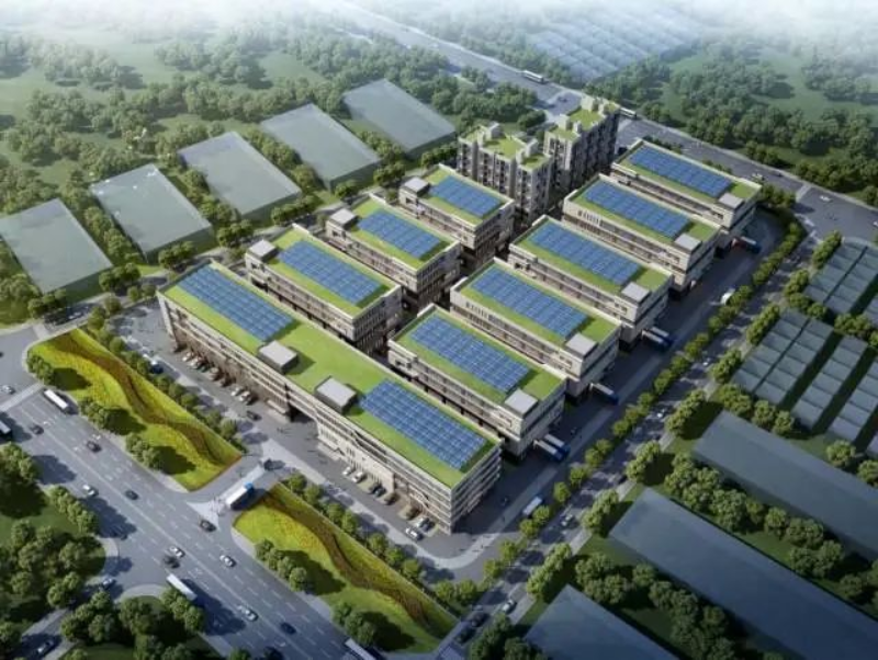 恩平工业园创业创新基地项目效果图。恩平市科工商务局供图 图片