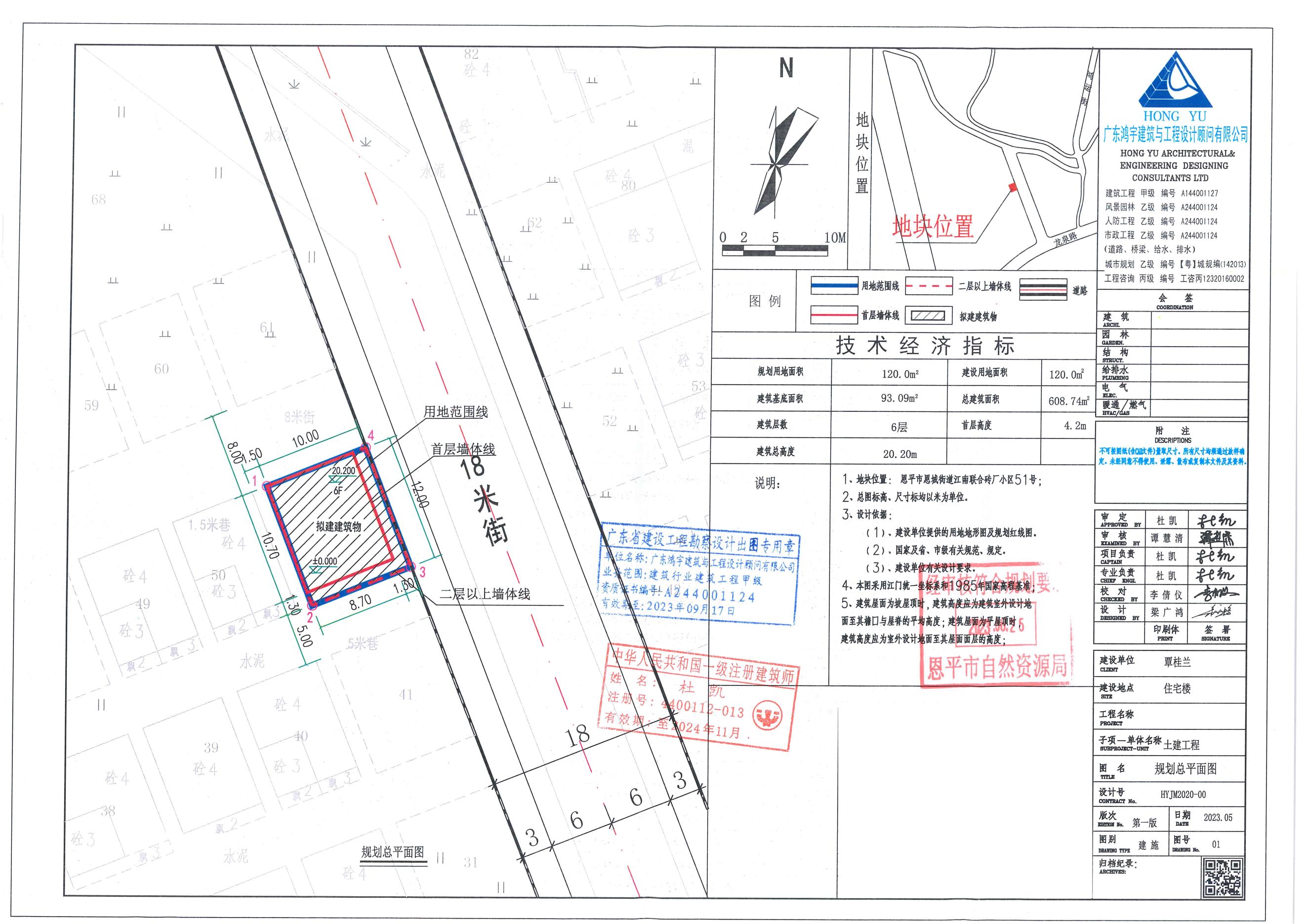 【批后公告】恩平市恩城街道江南联合砖厂小区51号总平面图_00.jpg