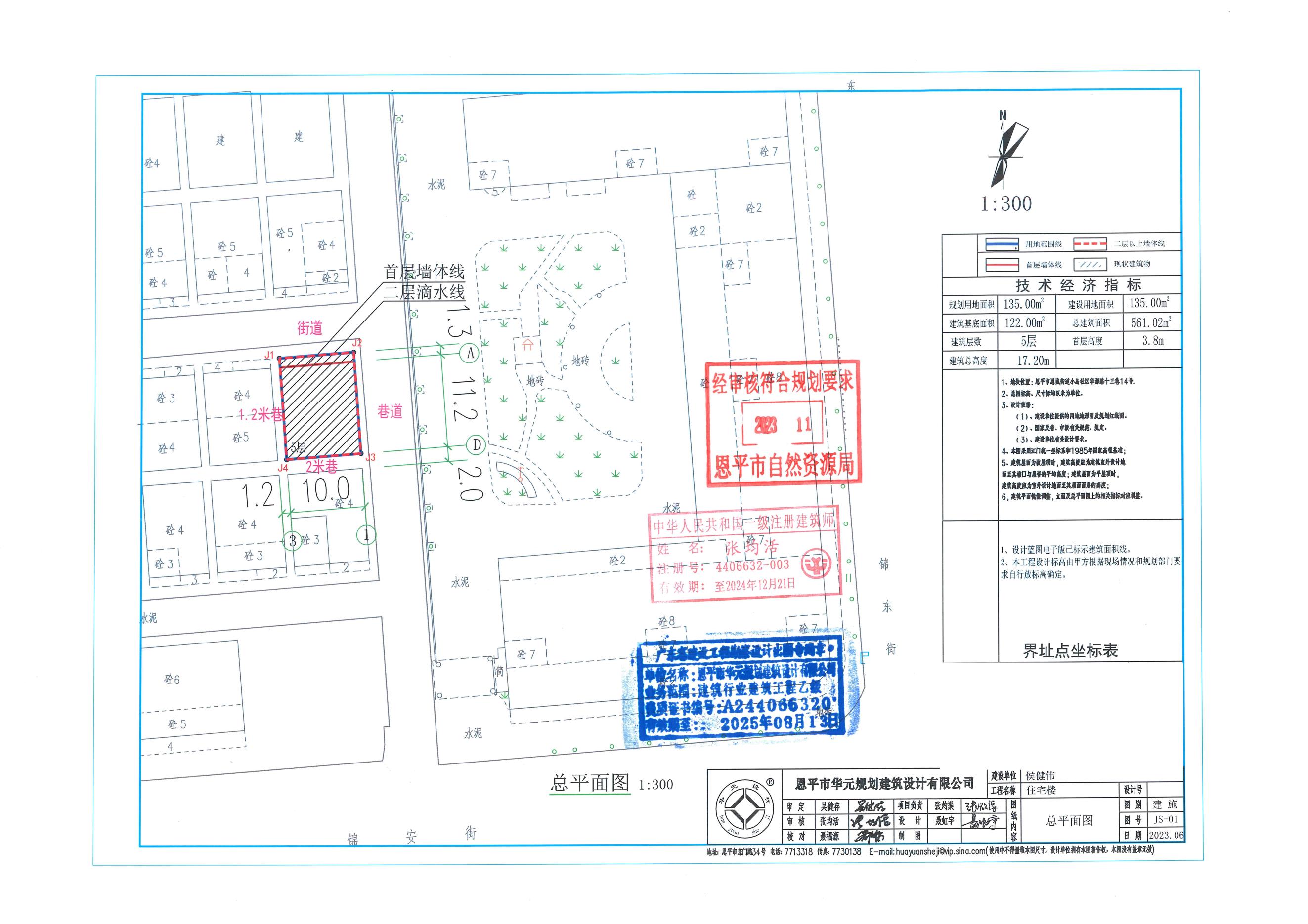 【批后公告】恩平市恩城街道小岛社区华源路十三巷14号（恩城小岛四方洞三号开发区35号）总平面图_00 - 副本.jpg