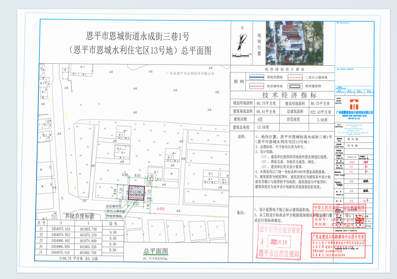 【批后公告】恩平市恩城街道永成街三巷1号（河南水利制件厂小区13号恩平市恩城水利住宅区13号地）（黎均强） (2).png