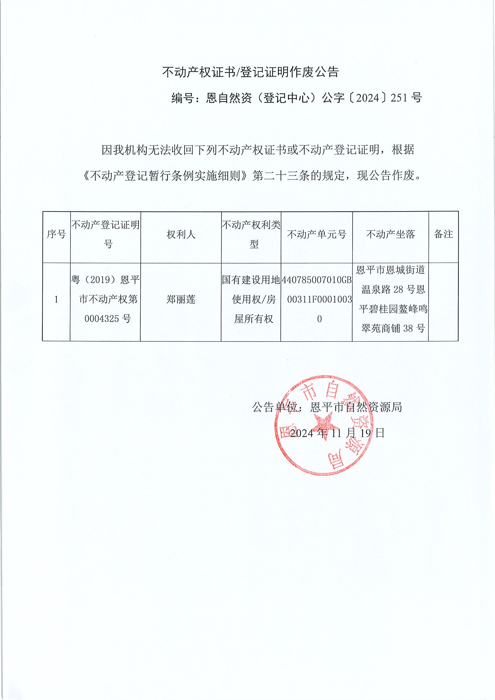 不动产首次登记公告-恩自然资（登记中心）公字250号-吴润容.jpg