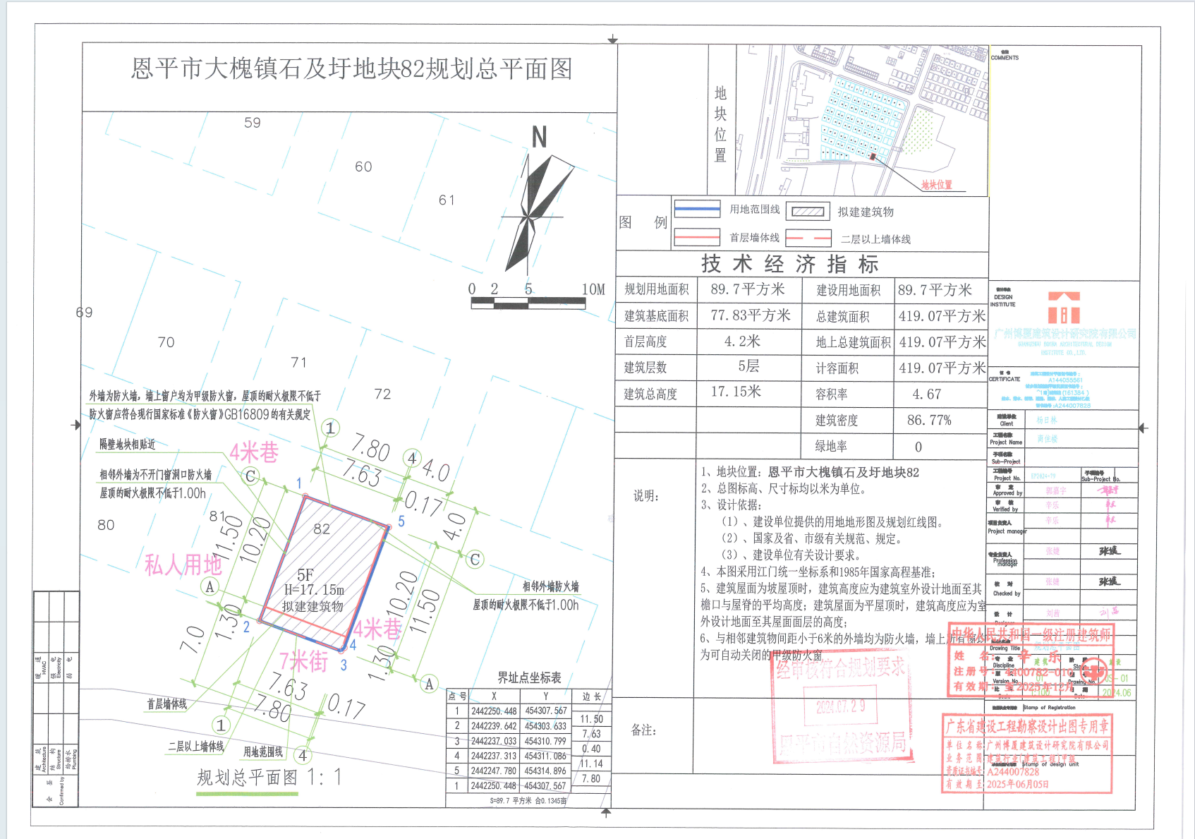 【批后公告】恩平市大槐镇石及圩地块82总平面图.png