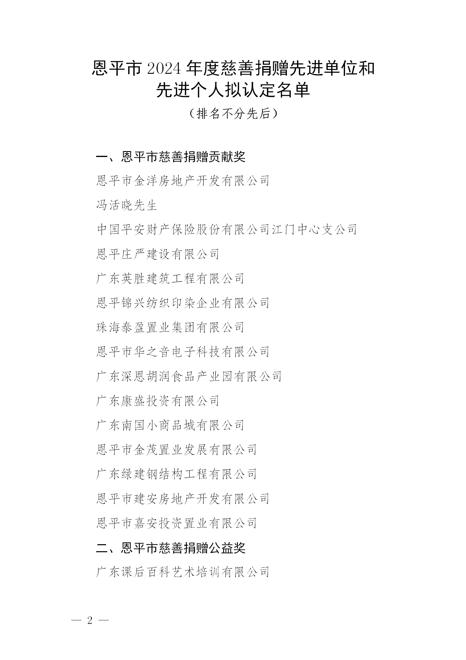 关于恩平市2024年度慈善捐赠先进单位和先进个人拟认定名单公示公告_02.png